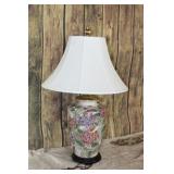 Floral Porcelain Table Lamp