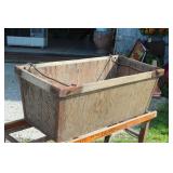 Vintage Wooden Banana Box