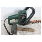 Bosch Hedge Trimmer & Rubber Mallet