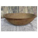 Vintage Handmade Wooden Butter Bowl
