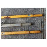Vintage Wooden Oars