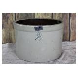 2 Gal Pottery Crock