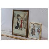 Victorian Wintertime Art Prints ' Christ Morning '