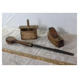 Primitive Tools & Wooden Butterpress