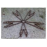 Pioneer Farm Iron Art