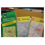 Euro Maps & Book Collection