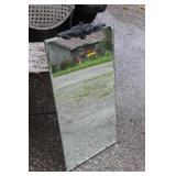 MCM Bevelled Peacock Dressing Mirror