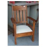 Quarter Sawn Oak Porch Chair