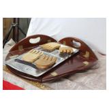 Salad Clams & Serving Trays
