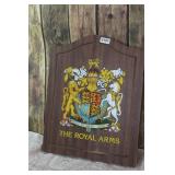Royal Arms Dart Board & Case