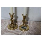 Vintage Baldwin Brass Candlesticks