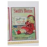 Swifts & Pears Tin Soap Signs