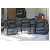 Palliser Leather Home Theater  Sectional Sofa