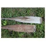 Early Boat Racing Oars
