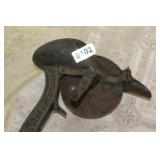 Early Cast Iron Cherry Pitter