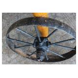 Iron Wheelbarrow Wheel