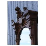 Ornate Victorian Parlour / Hall Mirror