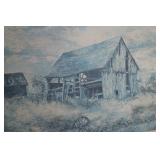' Time Ravaged Ontario Farm ' Art