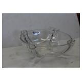 Mark Aurel Signed Crystal Glass Bowl