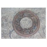 Smart Mfg Cast Iron Round Floor Grate