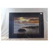 'Dreaming Islands' J .VanKempen Watercolour Art