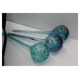Humming Bird Feeders & Glass Plant Waterers