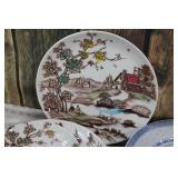 MCM Autum Dreams & Asian Porcelain Dishes