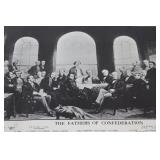Canadian Fathers Of Confederation Prints  x 3
