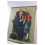 ' Doctor & The Doll ' Norman Rockwell Art