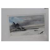 'Frozen Islands' J. VanKempen Watercolour