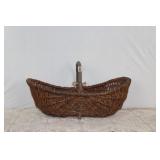 Wicker Apple Picking Basket