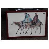 ' Brideswalk 'Carol Griggs Litho Art