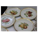 Barvarian Porcelain & Vintage Plates
