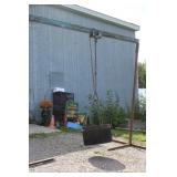 Industrial Iron Corn Roaster Stand