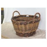 Wicker Apple Basket
