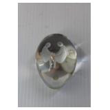 MCM Swedish Ekenas Glass Paperweight