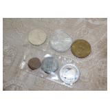 Novelty Coins & Pepsident Promo Coins