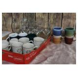Olympics Stemware / M/C  & Stoneware Coffee Mugs