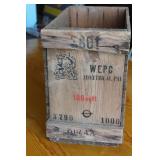 Wooden Montreal Crate