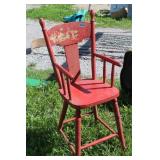 Canadiana Childs Hi Chair
