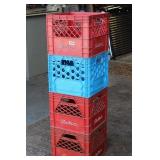 Dairy Advertising Milk Crates