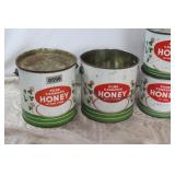 Vintage Canadian Honey Tins