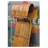 Vintage Wooden  Toboggan