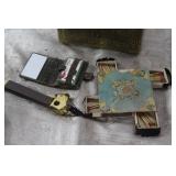 Cigars / Match Box/ Snuffer / Tin