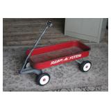 Vintage Metal  Radio Flyer Childs Wagon