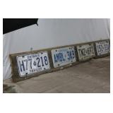 Barnboard Licence Plate Sign