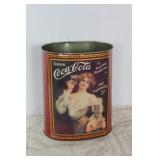 Vintage Coca Cola Waste Bucket   USA