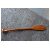 vintage Wooden Canoe Paddle