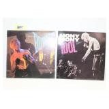David Bowie & Billy Idol Vinyl Records