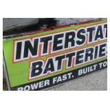 Interstate Batteries Advertising Sign
